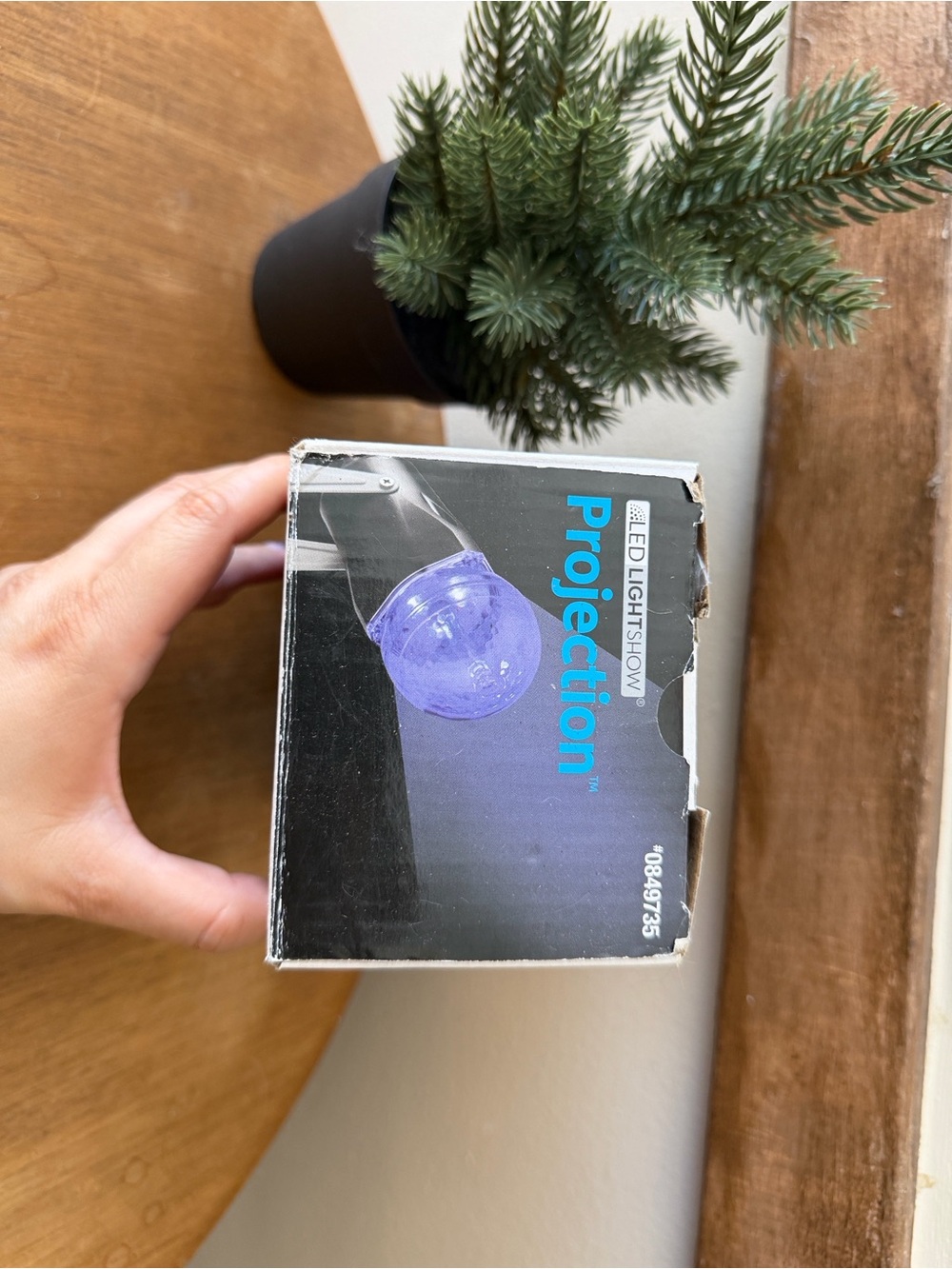 Gemmy LED Lightshow Projection StarSpinner Blue turning swirling light - Picture 6 of 16